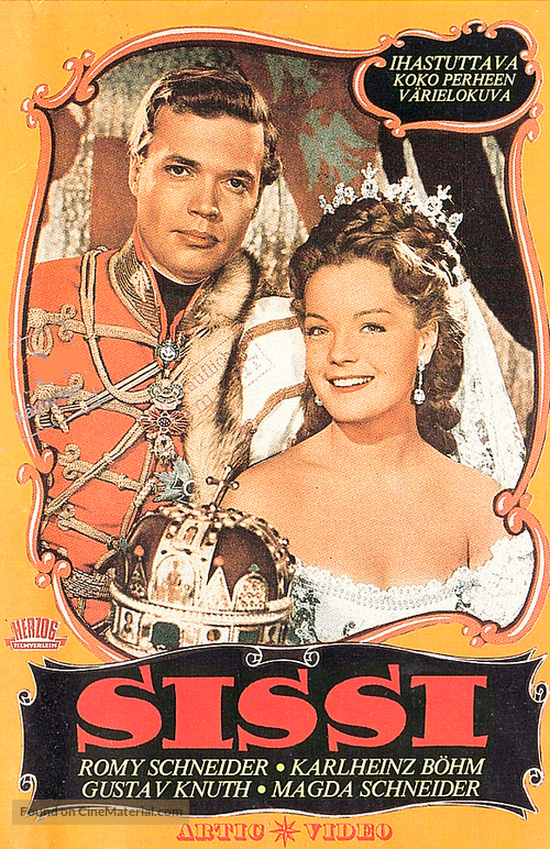Sissi - Finnish VHS movie cover