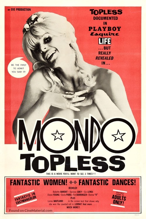 Mondo Topless - Movie Poster