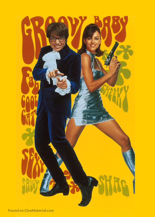 Austin Powers: International Man of Mystery - Key art