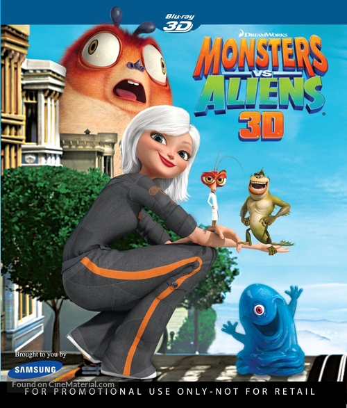 Monsters vs. Aliens - Movie Cover