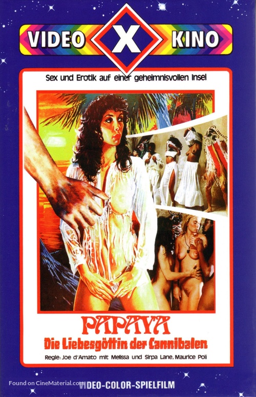 Papaya dei Caraibi - German DVD movie cover