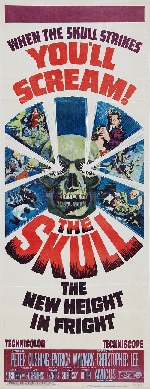 The Skull - Movie Poster