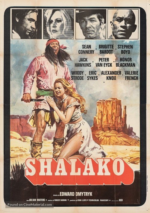 Shalako - Italian Movie Poster