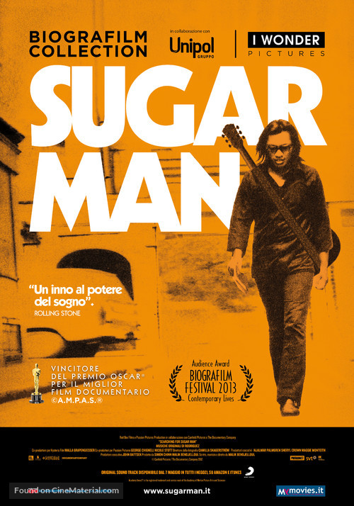 Searching for Sugar Man - Italian Movie Poster