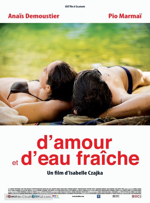 D&#039;amour et d&#039;eau fra&icirc;che - French Movie Poster