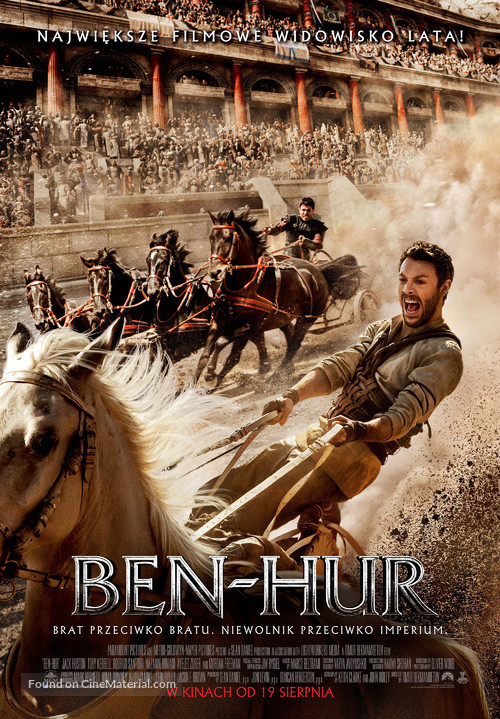 Ben-Hur - Polish Movie Poster