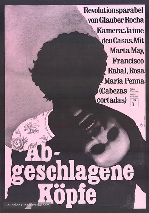 Cabezas cortadas - German Movie Poster