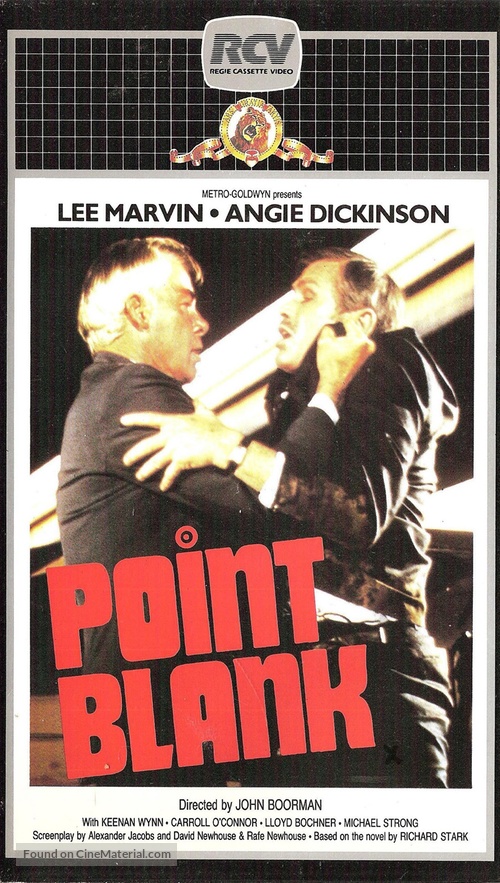 Point Blank - Dutch VHS movie cover