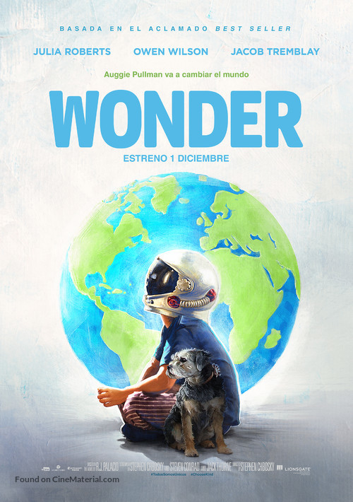 Wonder - Spanish Movie Poster