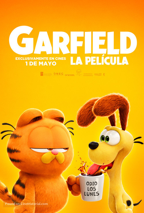 The Garfield Movie - Spanish Movie Poster