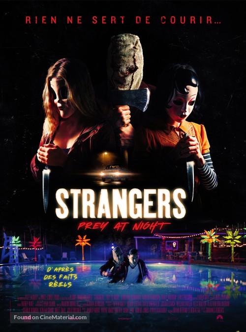 The Strangers: Prey at Night - French Movie Poster