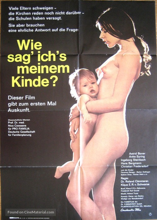 Wie sag ich&#039;s meinem Kinde? - German Movie Poster