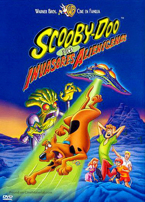 Scooby-Doo and the Alien Invaders - Spanish DVD movie cover