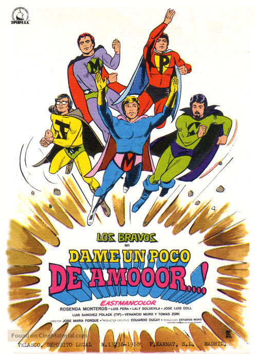 Dame un poco de amooor...! - Spanish Movie Poster