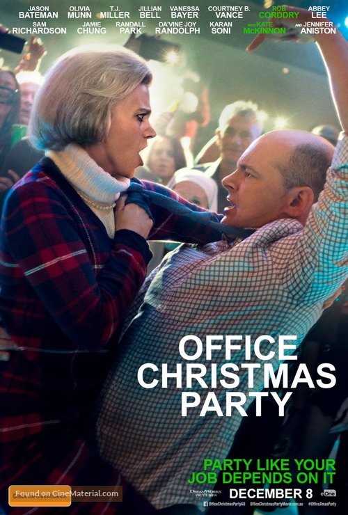 Office Christmas Party - Australian Movie Poster