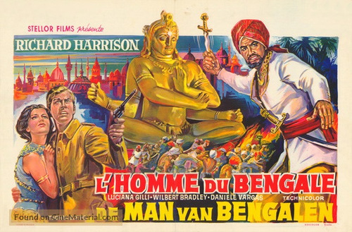 La montagna di luce - Belgian Movie Poster