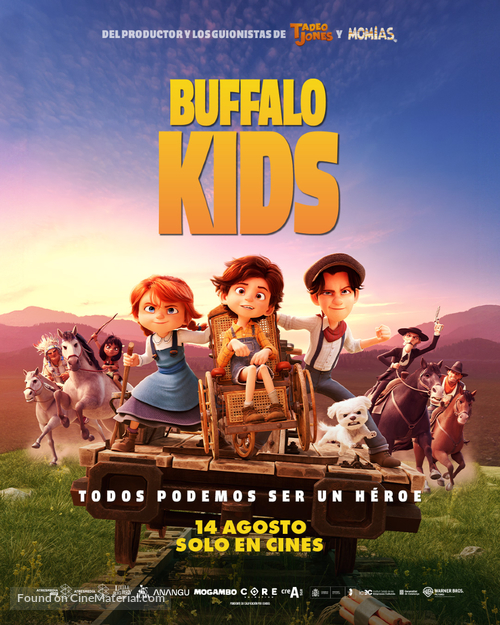 Buffalo Kids - Spanish Movie Poster