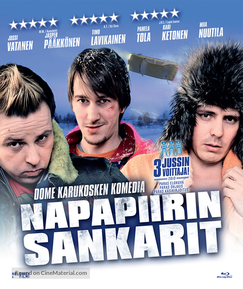 Napapiirin sankarit - Finnish Blu-Ray movie cover