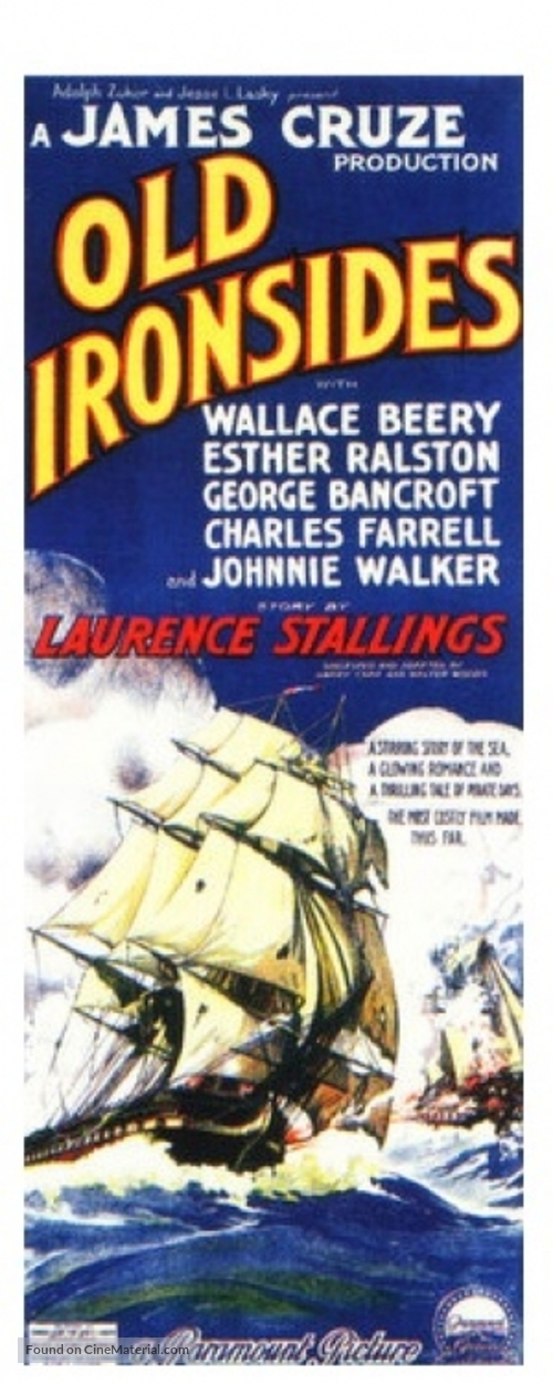 Old Ironsides - Australian Movie Poster