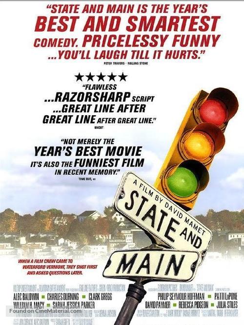 State and Main - Movie Poster