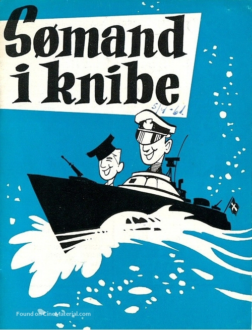 S&oslash;mand i knibe - Danish Movie Poster