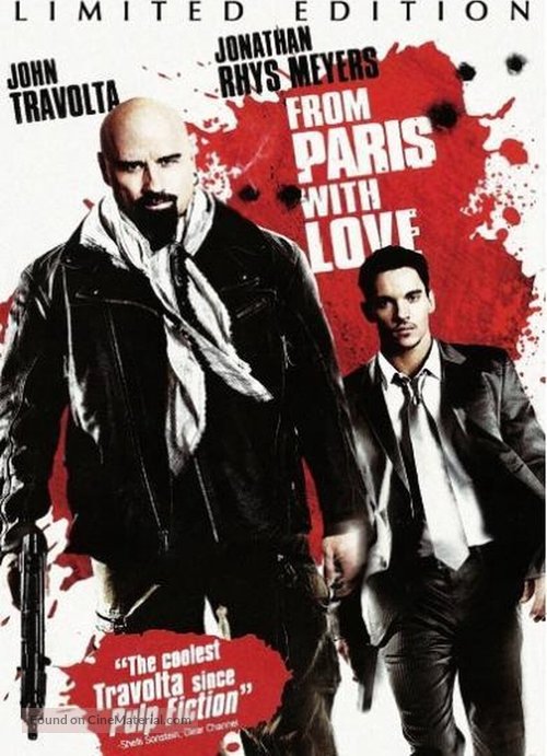 From Paris with Love - Dutch Blu-Ray movie cover