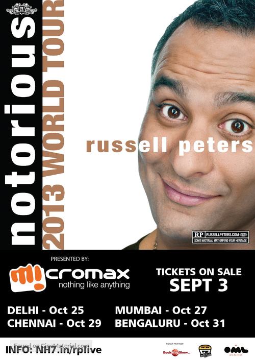 Russell Peters: Notorious - Indian Movie Poster