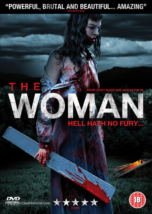 The Woman - British DVD movie cover