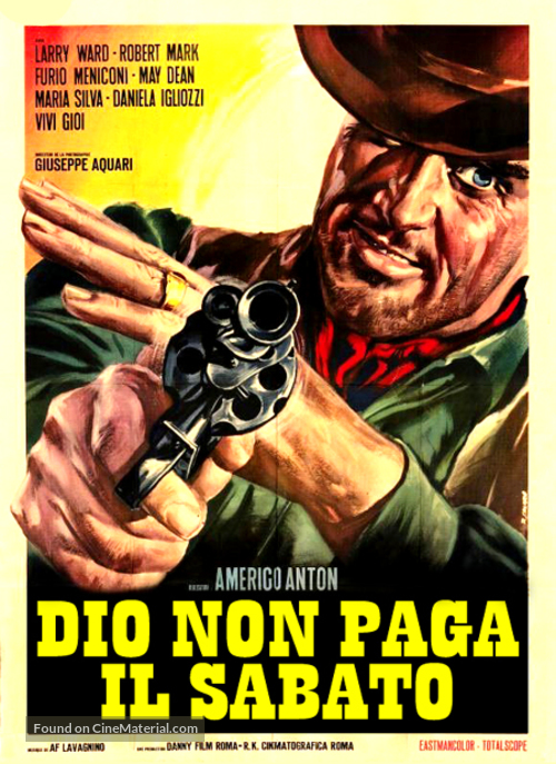 Dio non paga il sabato - Italian Movie Poster