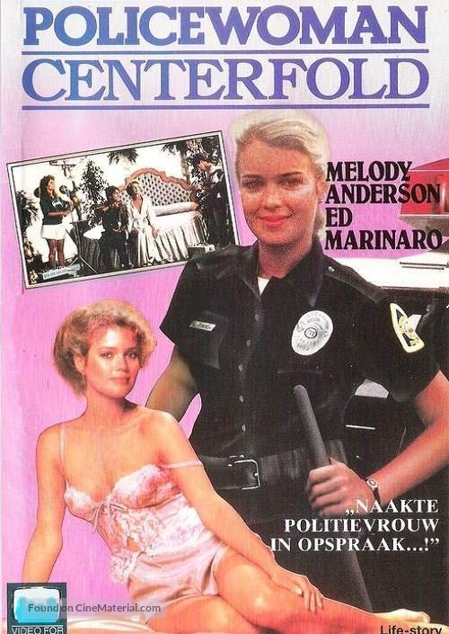 Policewoman Centerfold - Dutch VHS movie cover