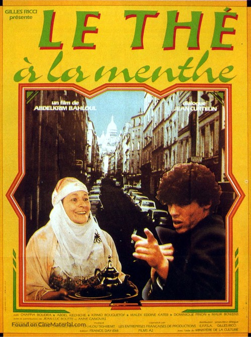Le th&eacute; &agrave; la menthe - French Movie Poster