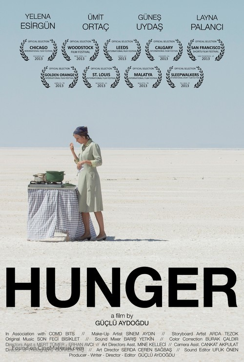 Hunger - Turkish Movie Poster