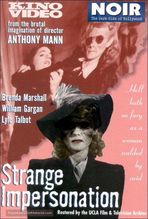 Strange Impersonation - DVD movie cover