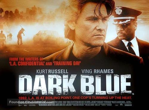 Dark Blue - British Movie Poster