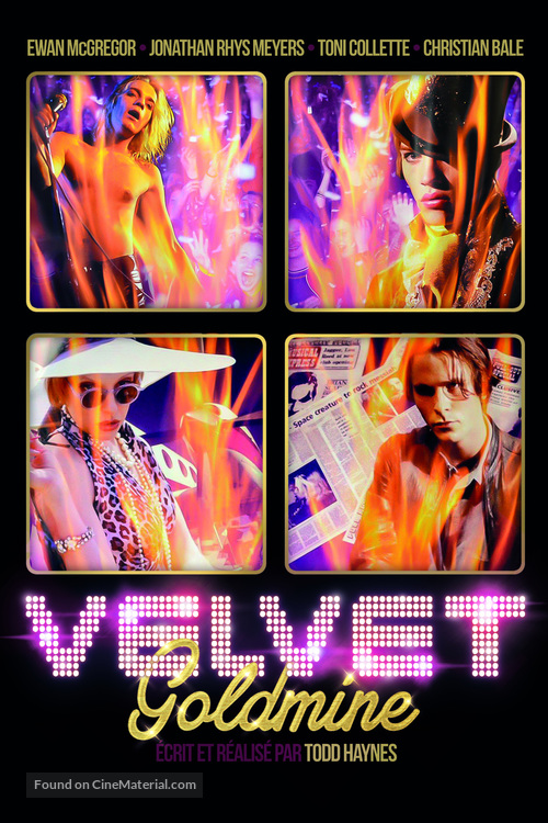 Velvet Goldmine - French Movie Cover