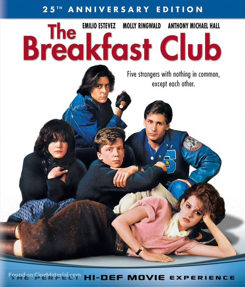 The Breakfast Club - Blu-Ray movie cover