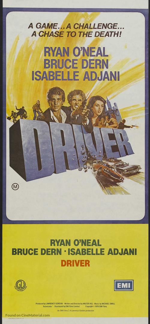 The Driver - Australian Movie Poster