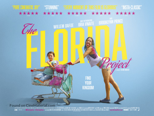 The Florida Project - British Movie Poster