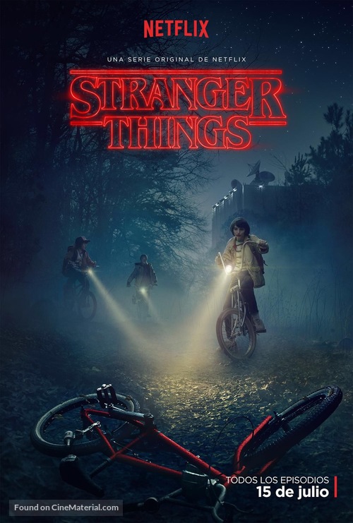 &quot;Stranger Things&quot; - Spanish Movie Poster