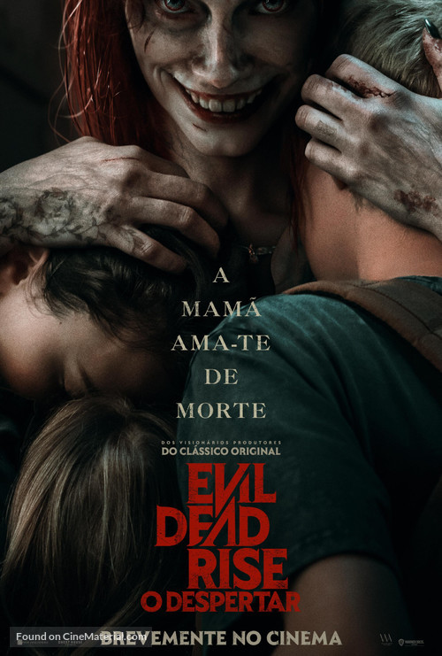 Evil Dead Rise - Portuguese Movie Poster