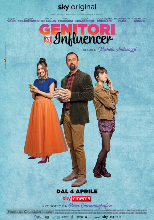 Genitori vs Influencer - Italian Movie Poster