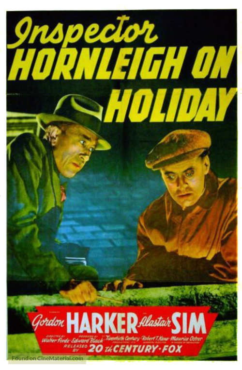 Inspector Hornleigh on Holiday - British Movie Cover