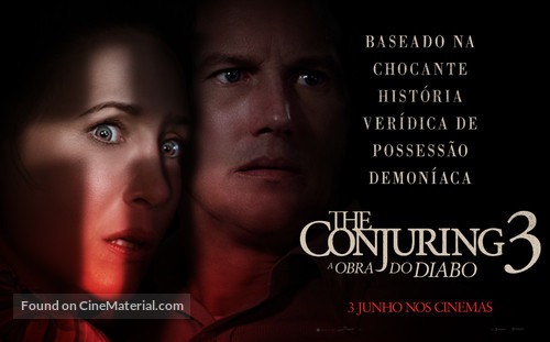 The Conjuring: The Devil Made Me Do It - Portuguese Movie Poster