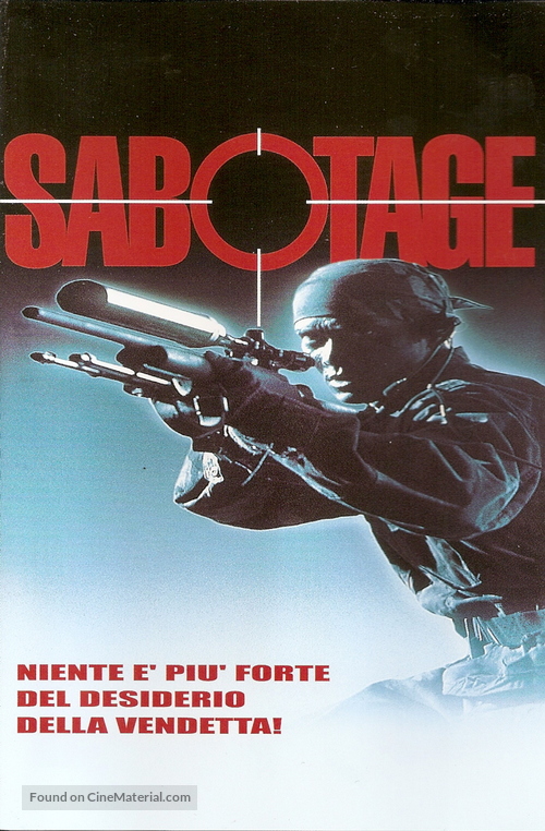 Sabotage - Italian Movie Cover