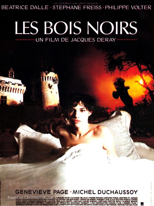 Les bois noirs - French Movie Poster