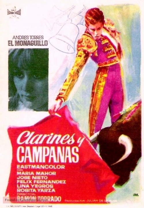 Clarines y campanas - Spanish Movie Poster