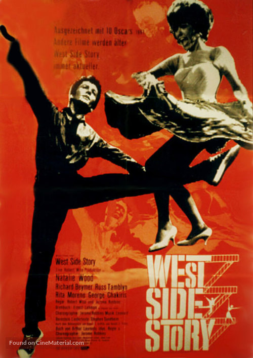 West Side Story - German Movie Poster