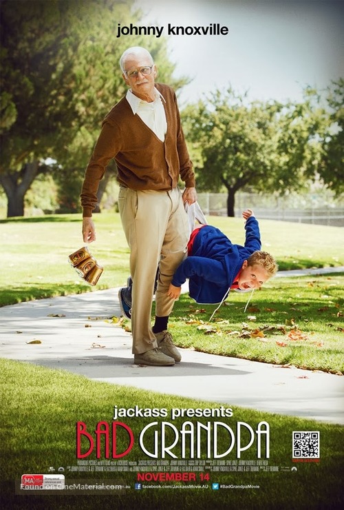 Jackass Presents: Bad Grandpa - Australian Movie Poster