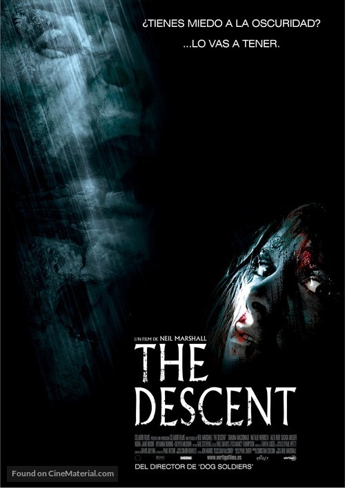 The Descent - Spanish Movie Poster