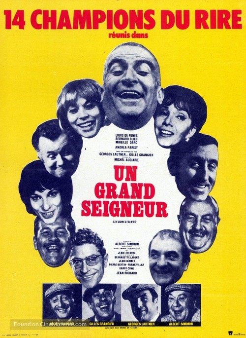 Les bons vivants - French Movie Poster